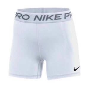 NWT Nike White Pro 365 5” Shorts Size Small